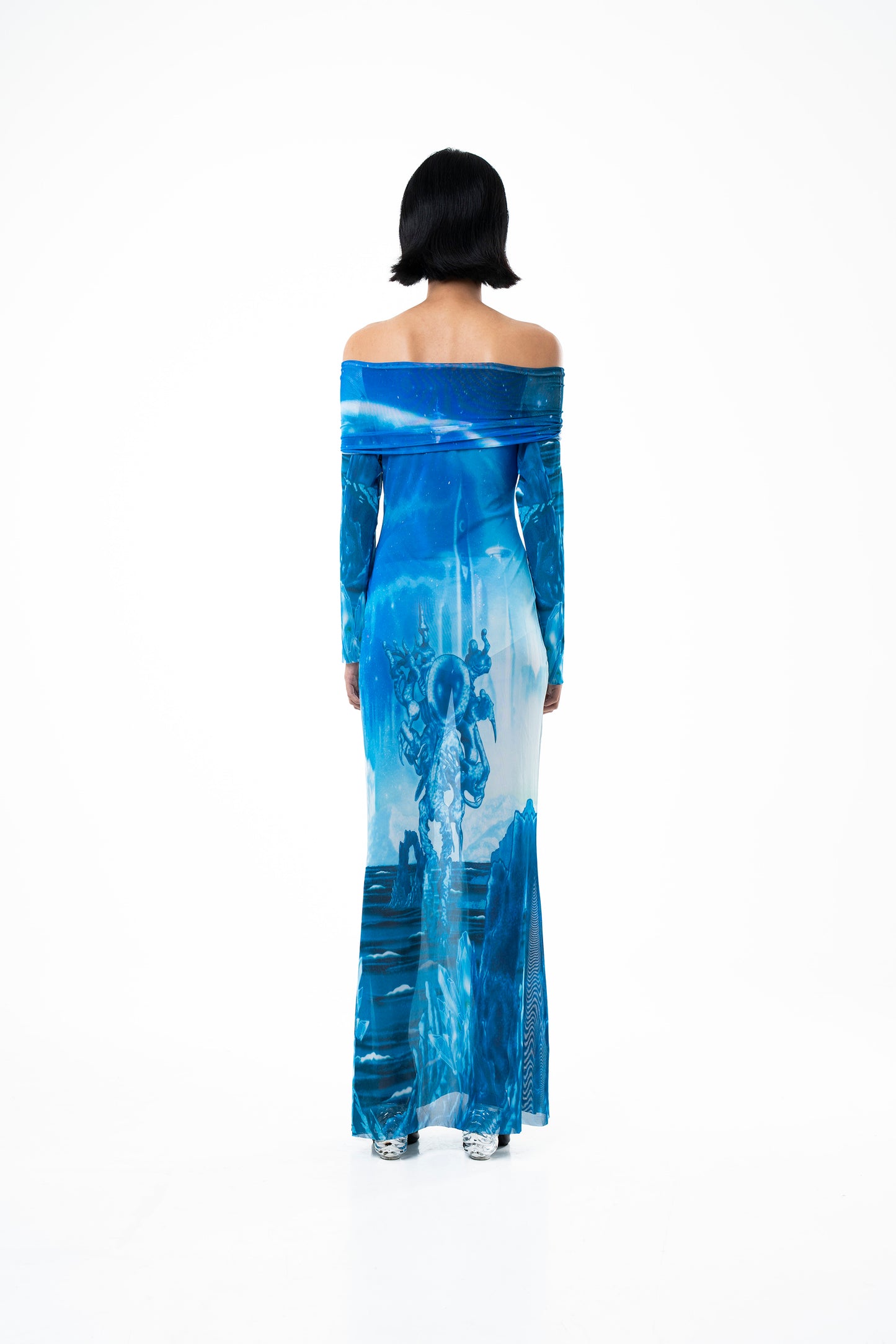 'Neptune' Long Dress
