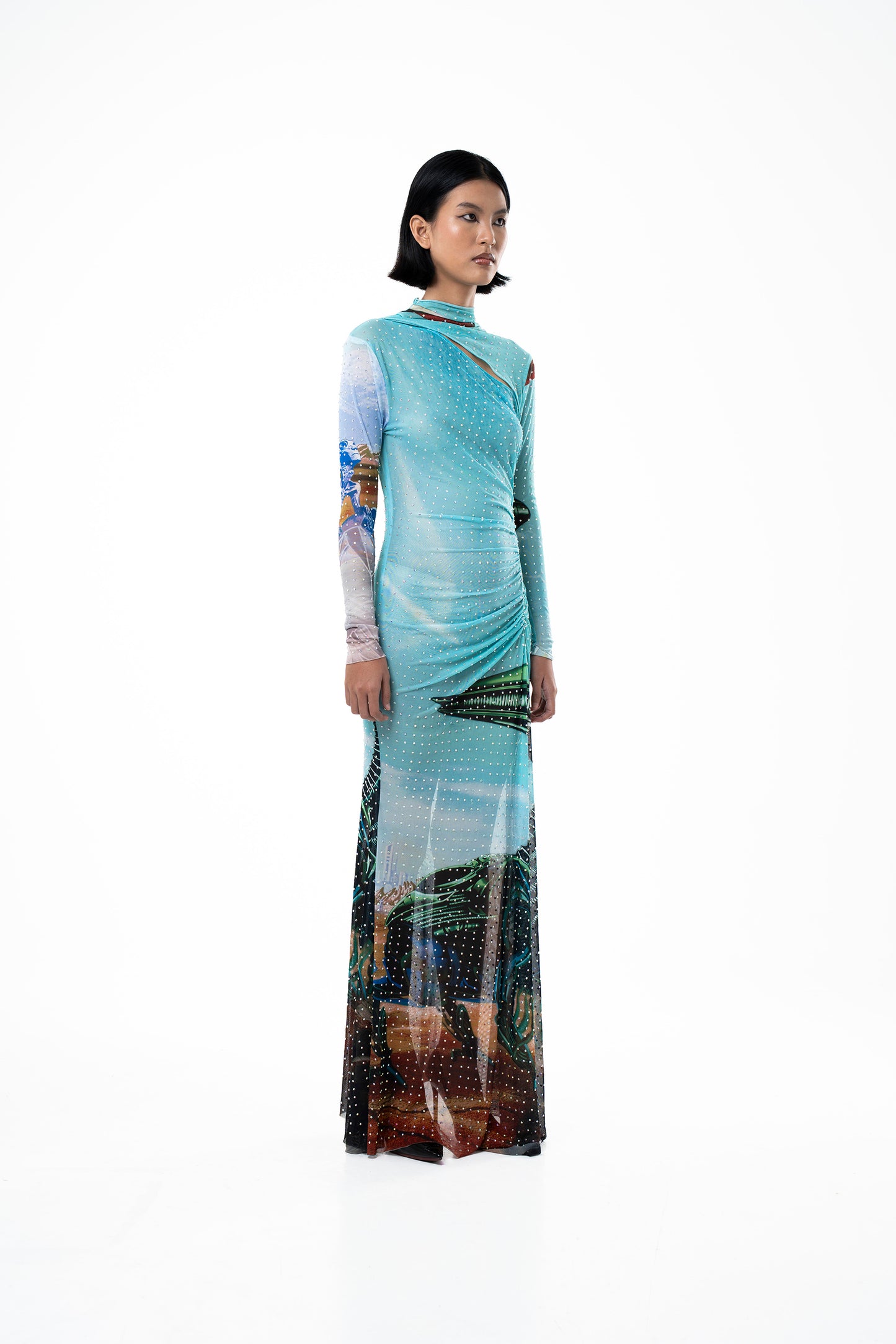 'Dune' Long Dress