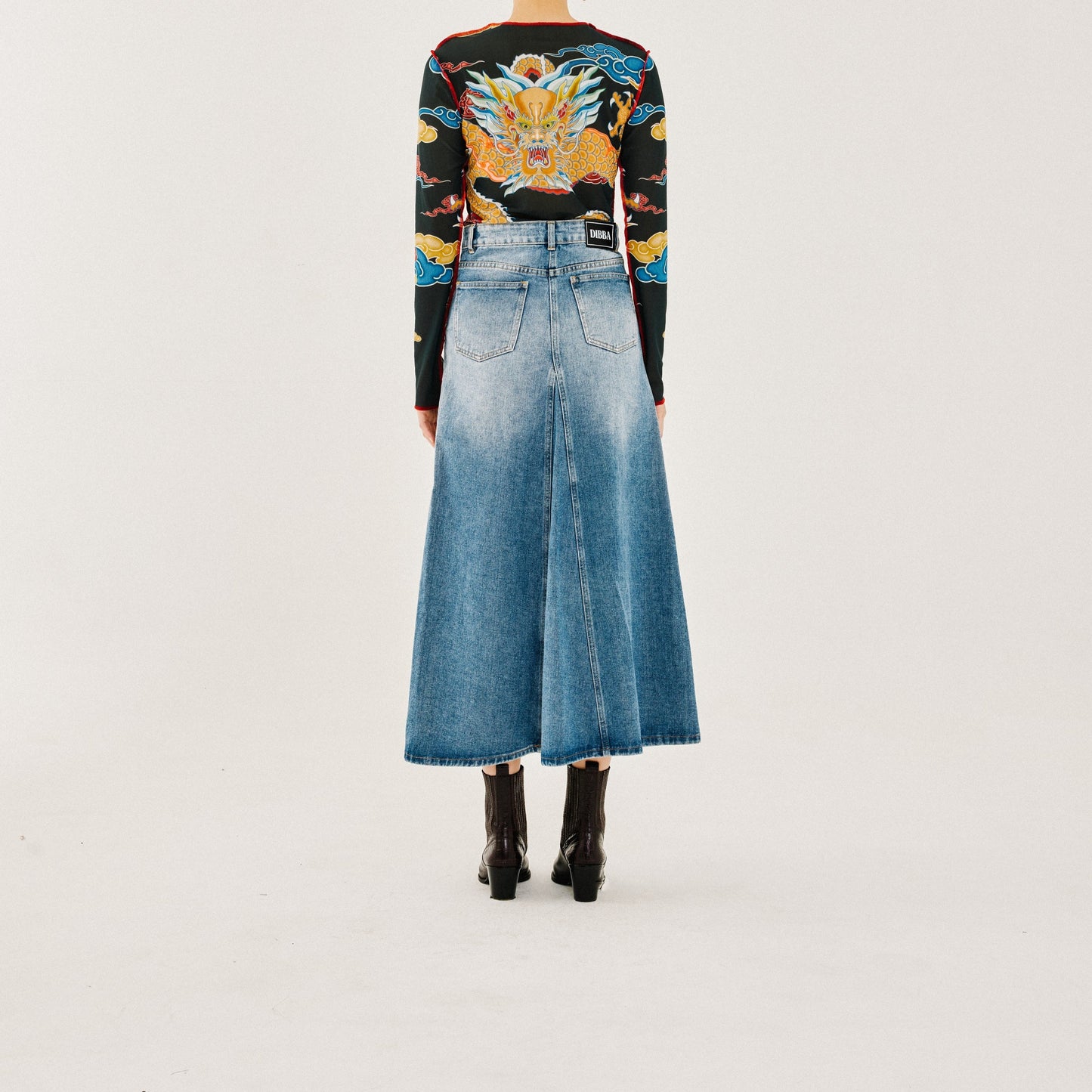 BIXI DENIM SKIRT