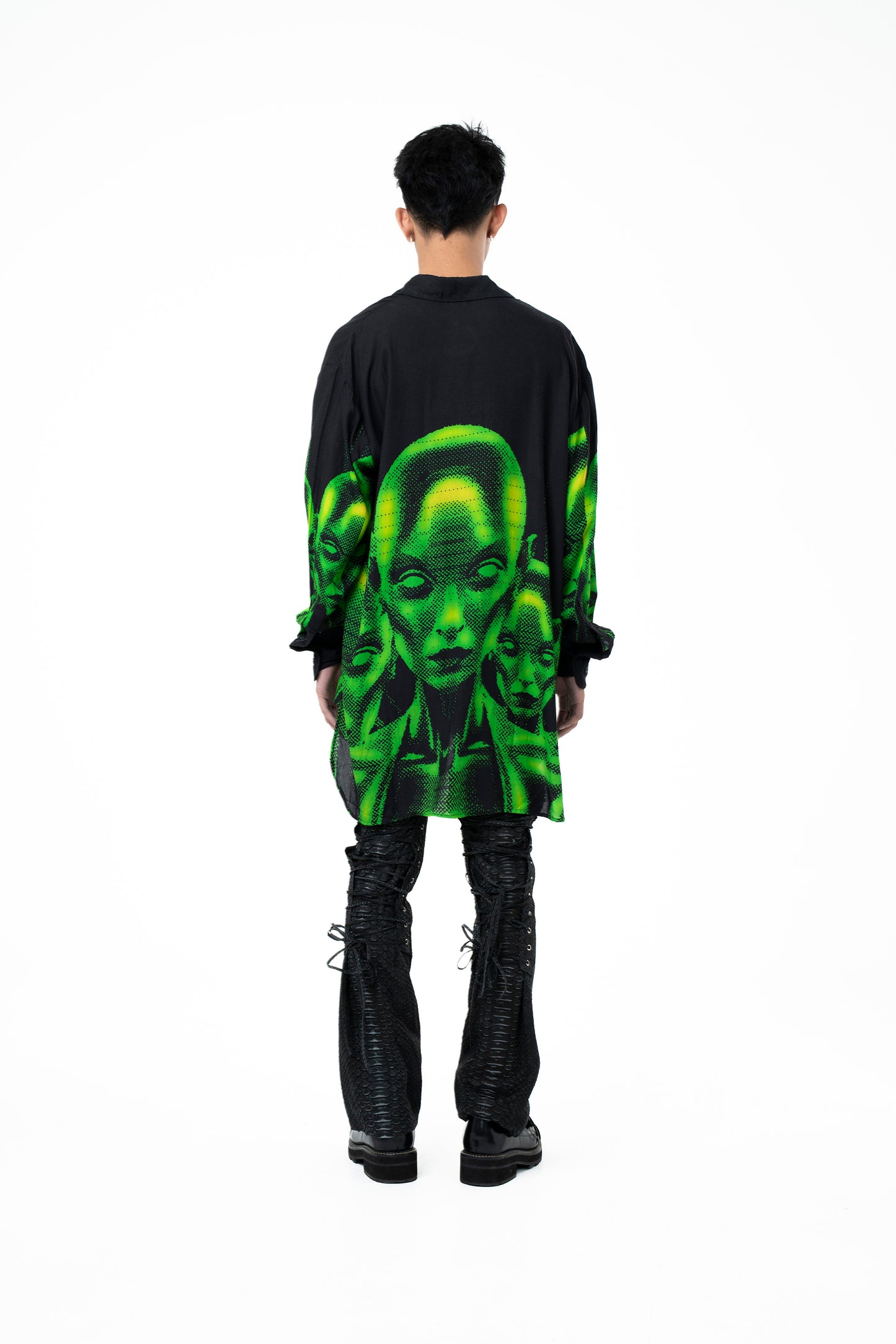 'Matrix' Long Shirt