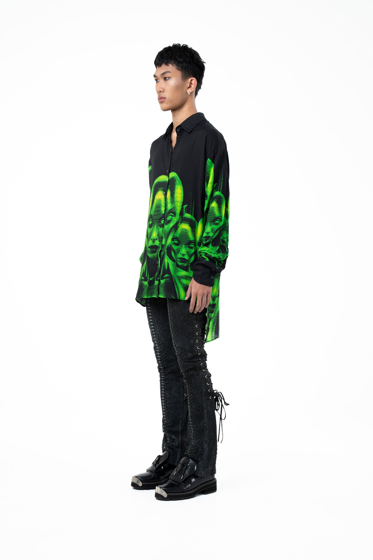 'Matrix' Long Shirt